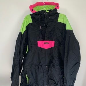 Columbia Radial Sleeve Jacket Rain Coat 80’s 90’s